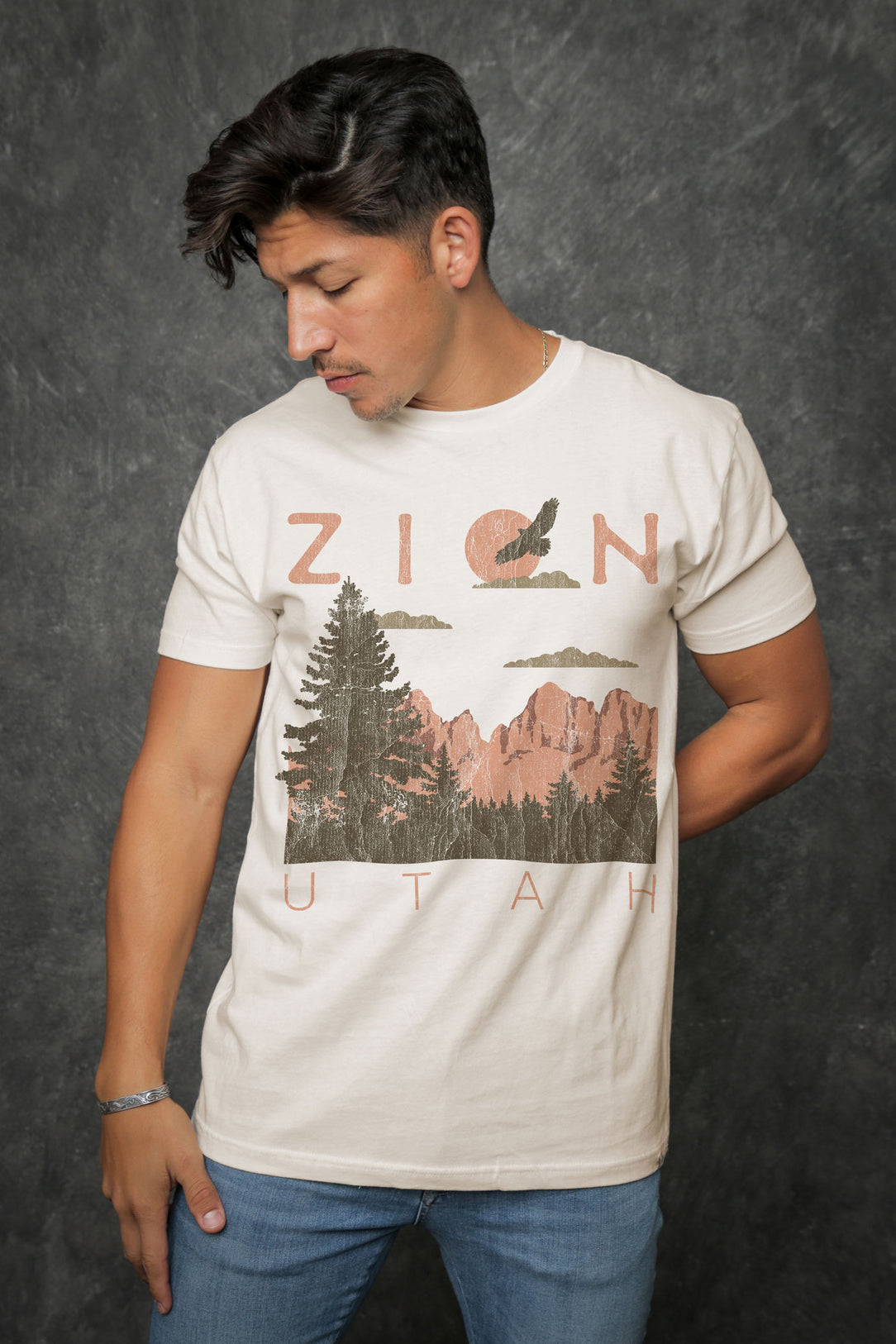 Zion Men's White T-Shirt — Kid Dangerous