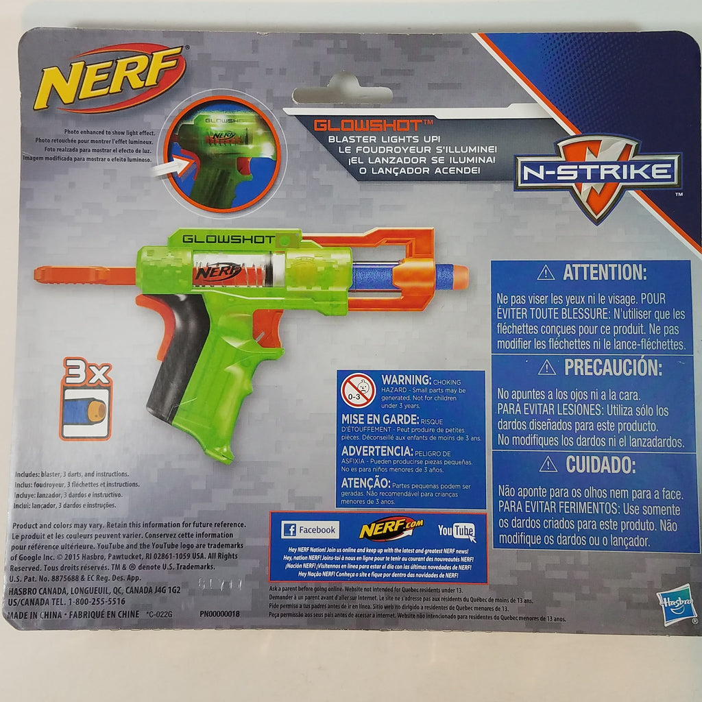 glow in the dark dart blaster