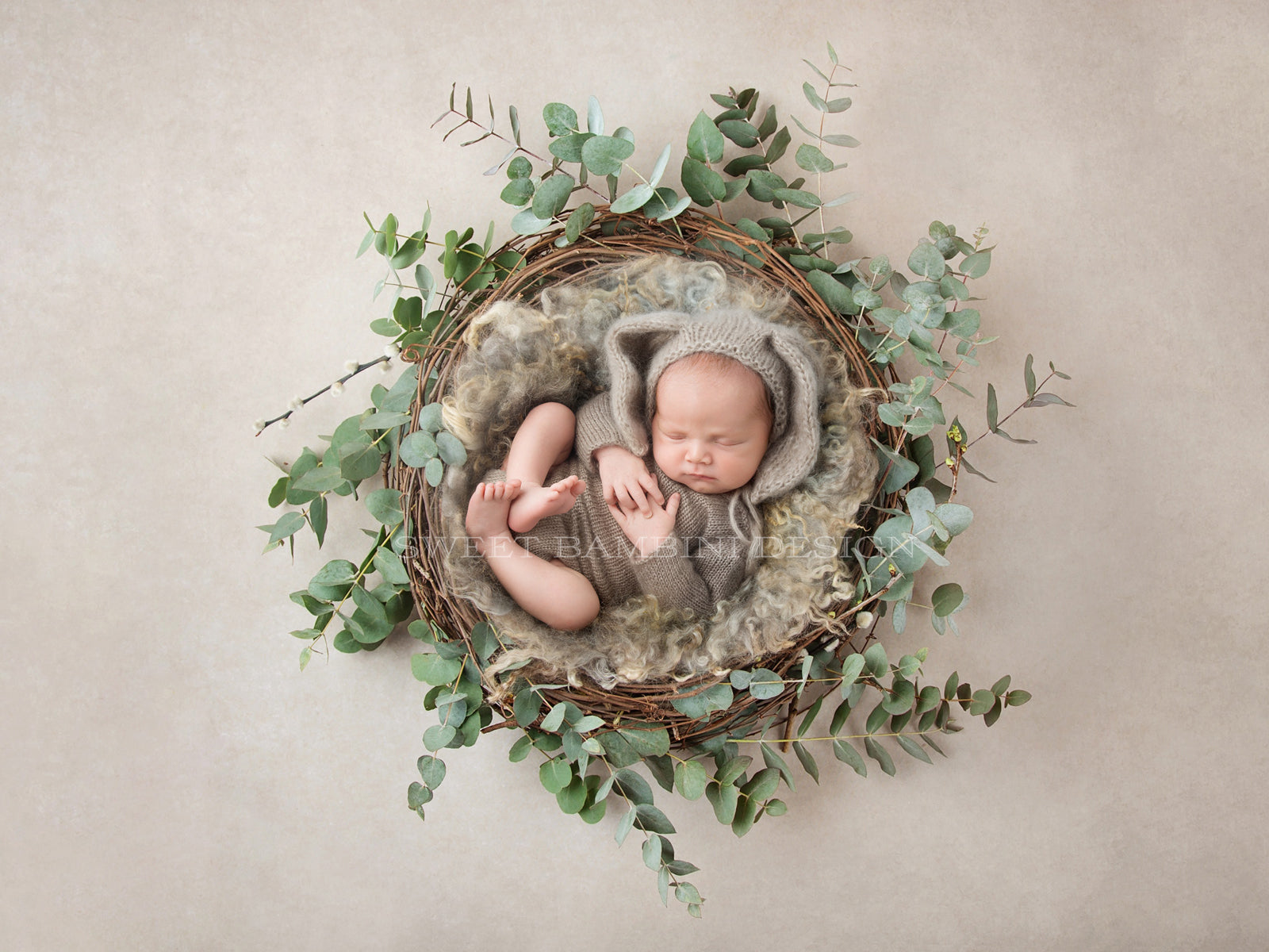 Newborn digital background newborn digital backdrop boy brown casket