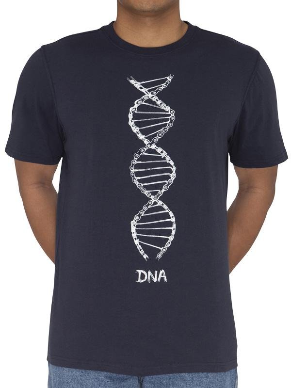 DNA T Shirt Navy - Cycology Clothing AUS product image