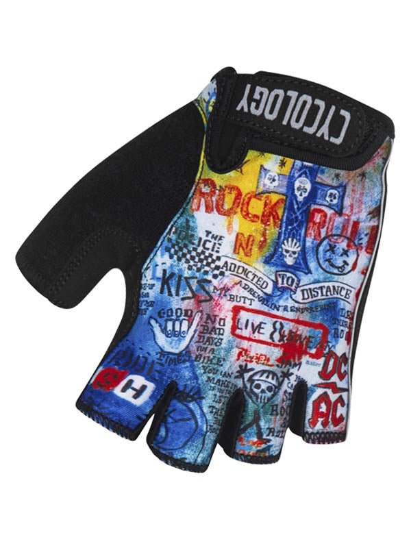 Rock N Roll Cycling Gloves - Cycology Clothing AUS product image