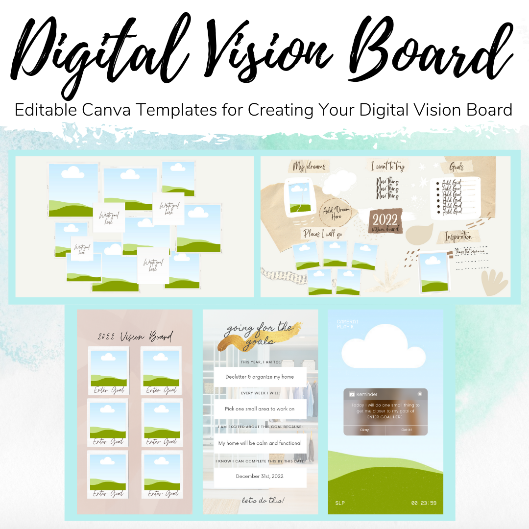 Vision Board Kit - Organize by Dreams