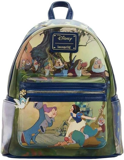 Snow White Evil Queen Throne Mini Backpack by Loungefly