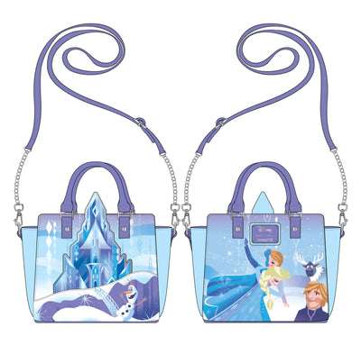 Loungefly Disney Beauty And The Beast Staircase Satchel Bag