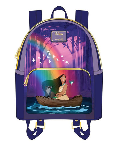 LOUNGEFLY DISNEY TINKERBELL W/ IRIDESCENT WINGS MINI BACKPACK COLLECTORS  OUTLET EXCLUSIVE