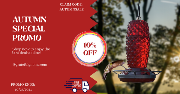 10%-off-discount-renaissance-ruby-hummingbird-feeder-plus-free-shipping