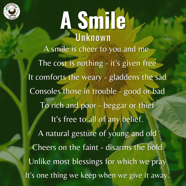 Inspirational Poems - A Smile