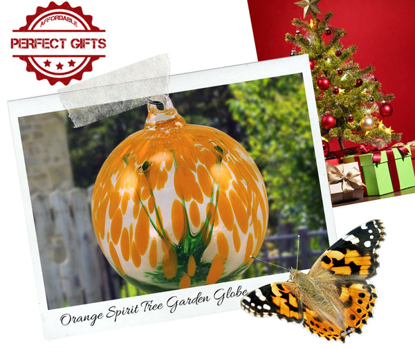 Orange Spirit Tree Garden Globe