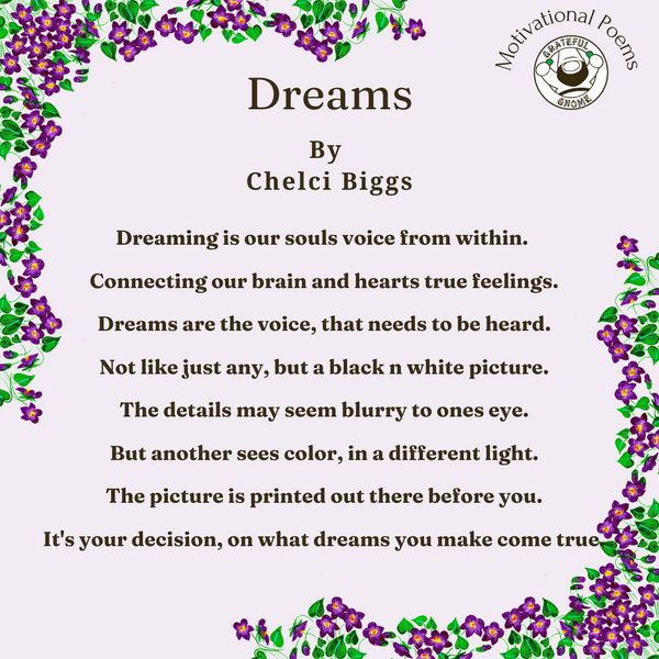 Motivational Poems - Dreams