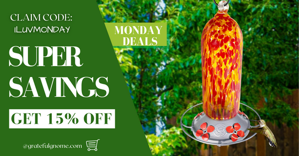 Monday Super Savings - 15% Off Discount