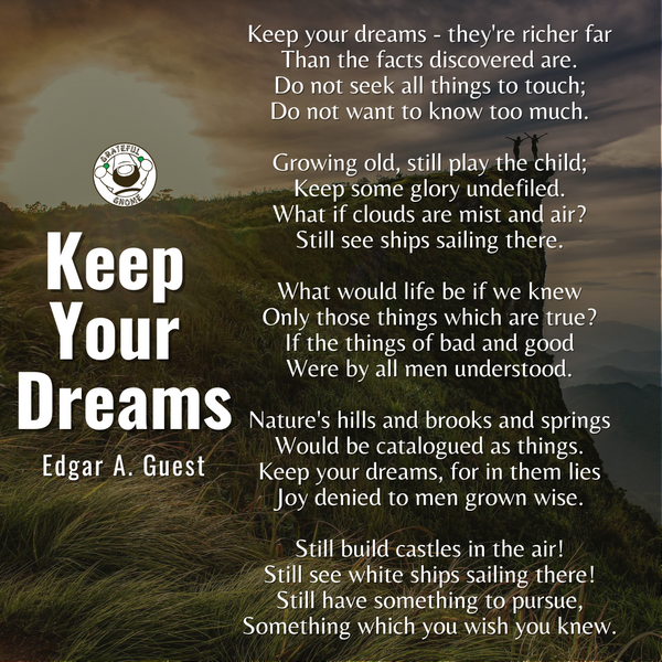 Motivational Poems - Keep Your Dreams