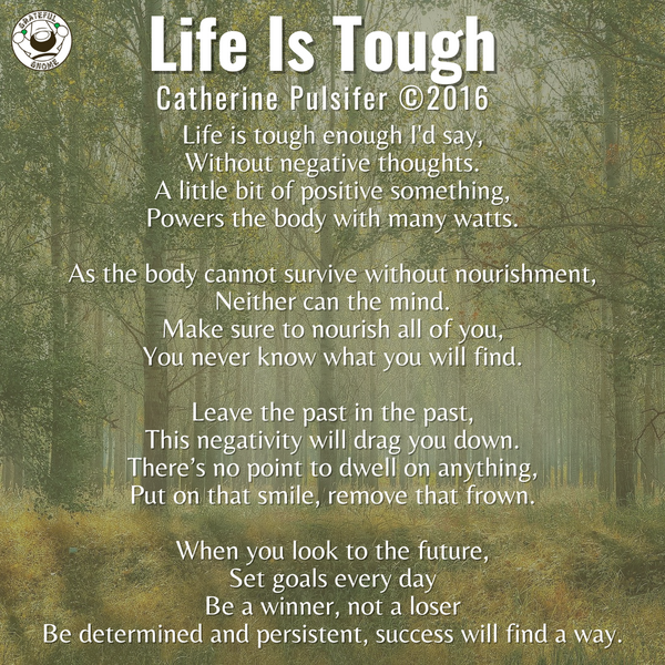 Life Poems - Life Is Tough
