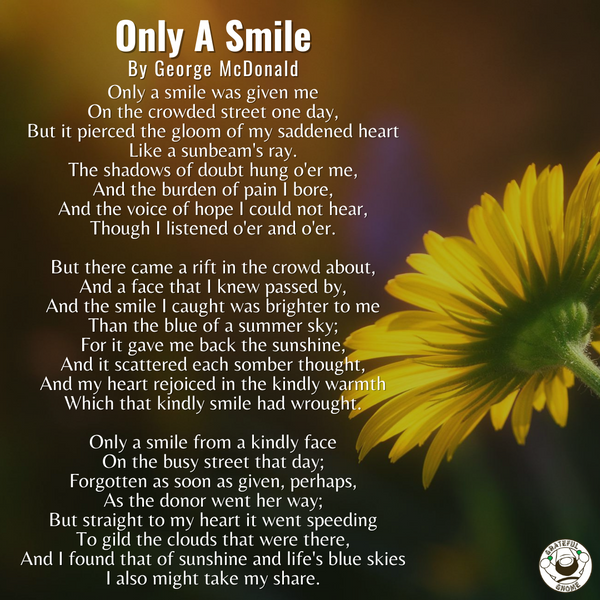 Life Poems - Only A Smile
