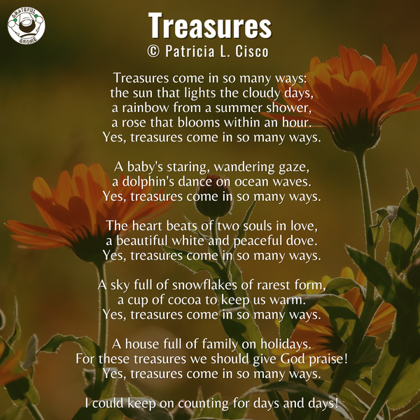 Thankful Poems - Treasures