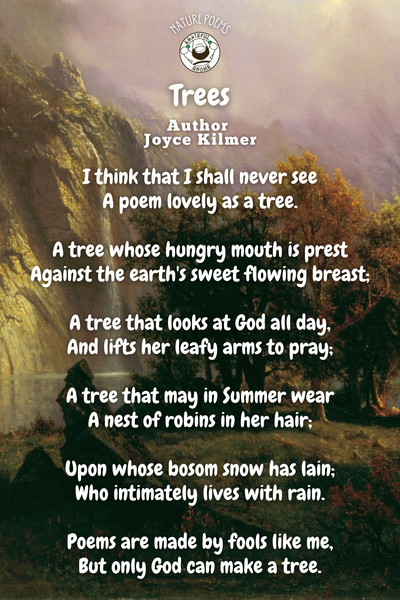 Nature Poems - Trees