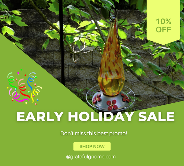 Early Holiday Sale - 10% Off Discount