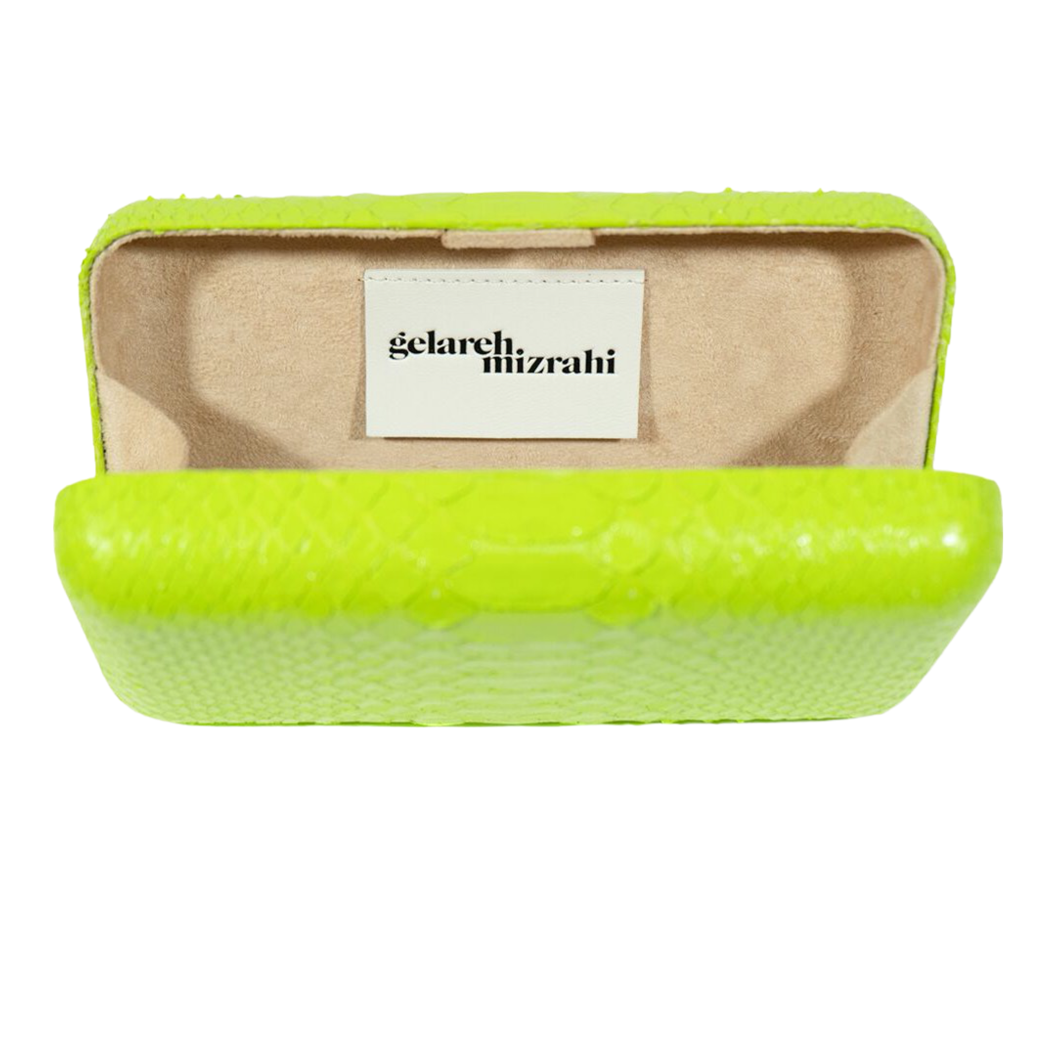 CLUTCH PYTHON NEON GREEN