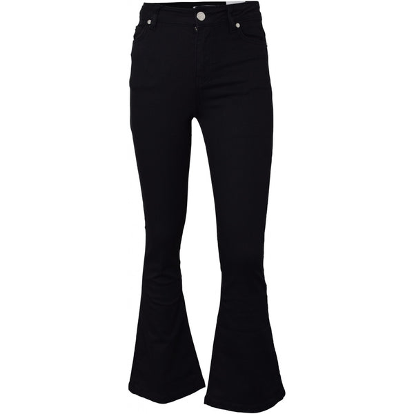 girls black bootcut jeans