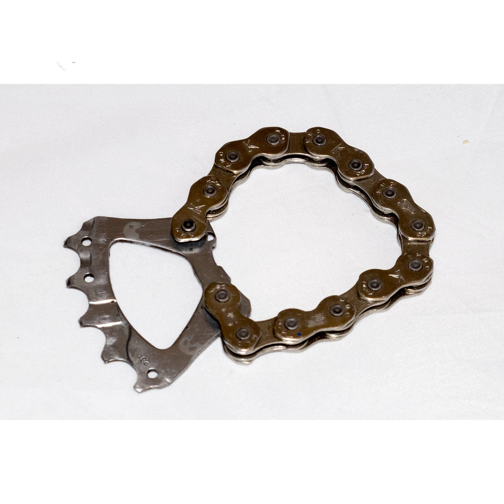 bicycle chain bottle opener