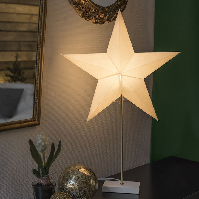 grey star lamp