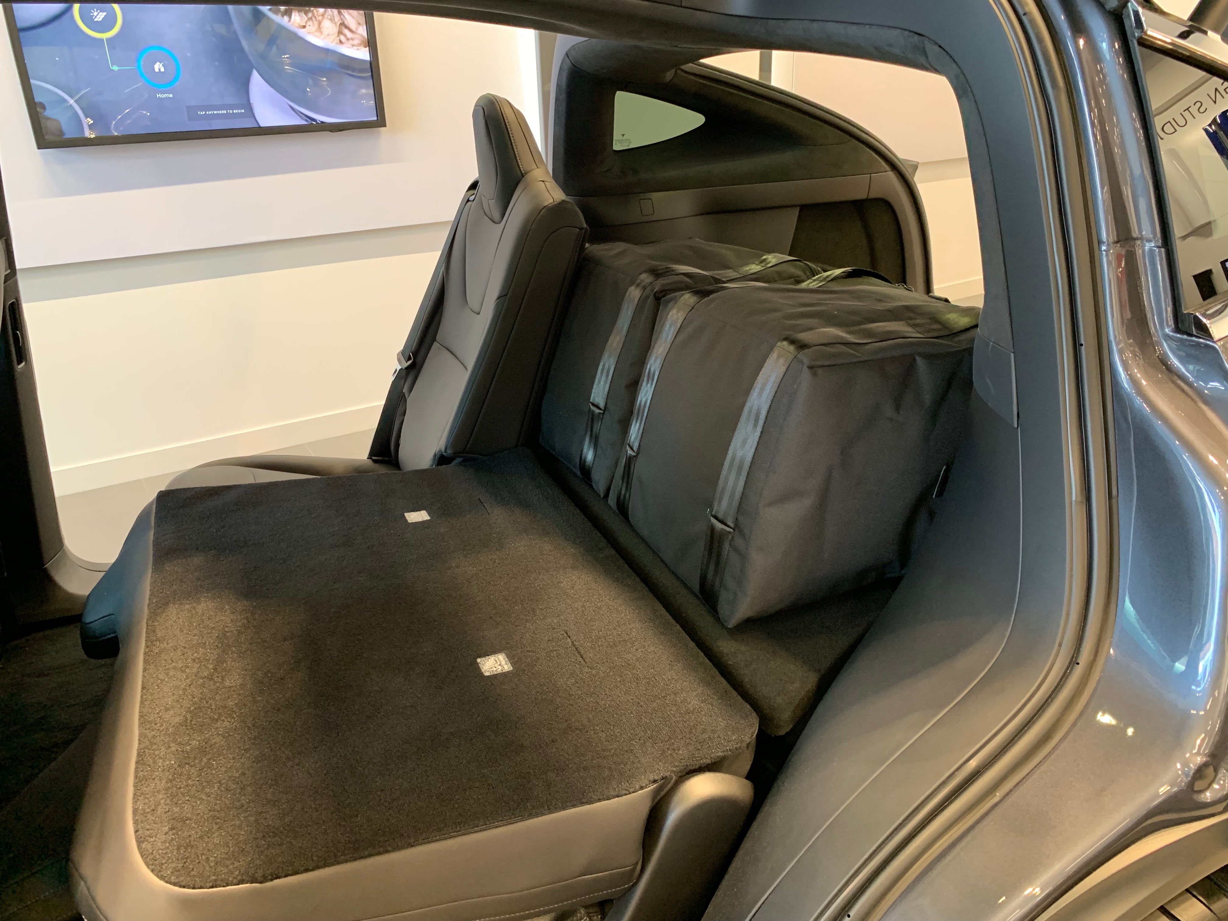 Tesla Model X 2 Piece Cube Bespoke Tailored Trunk