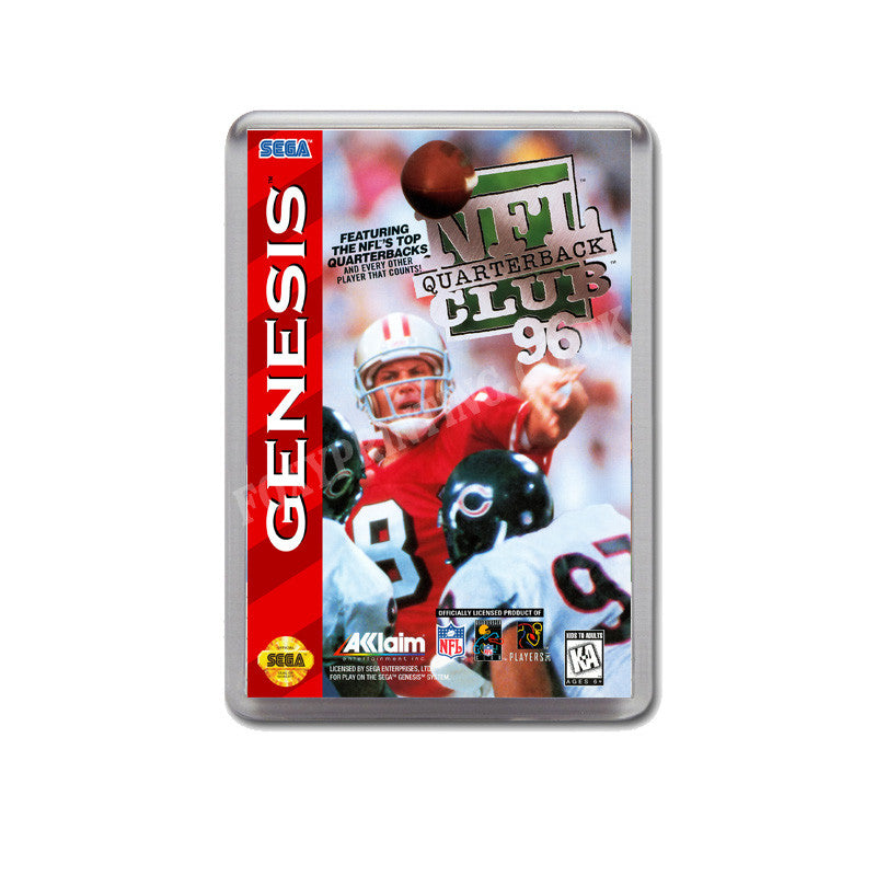 Nfl Quarterback Club 96 Game Style Inspired Sega Megadrive Retro Video