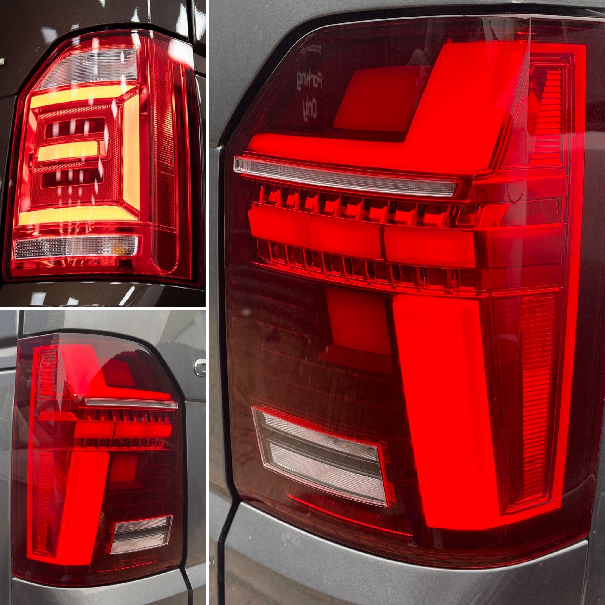 T6 Tailgate LED rear lights with dynamic indicator (ONLY for vehicles –  Travelin-Lite