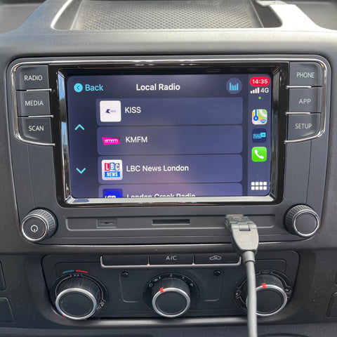 VW  RCD360+ With Apple Car Play / Android Auto 