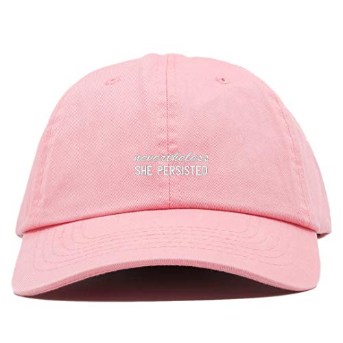 DSGN By DNA Nevertheless SHE Persisted Baseball Cap Embroidered Cotton Adjustable Dad Hat