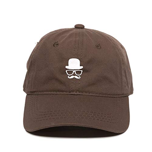 DSGN By DNA Gentleman French Mustache Baseball Cap Embroidered Cotton Adjustable Dad Hat