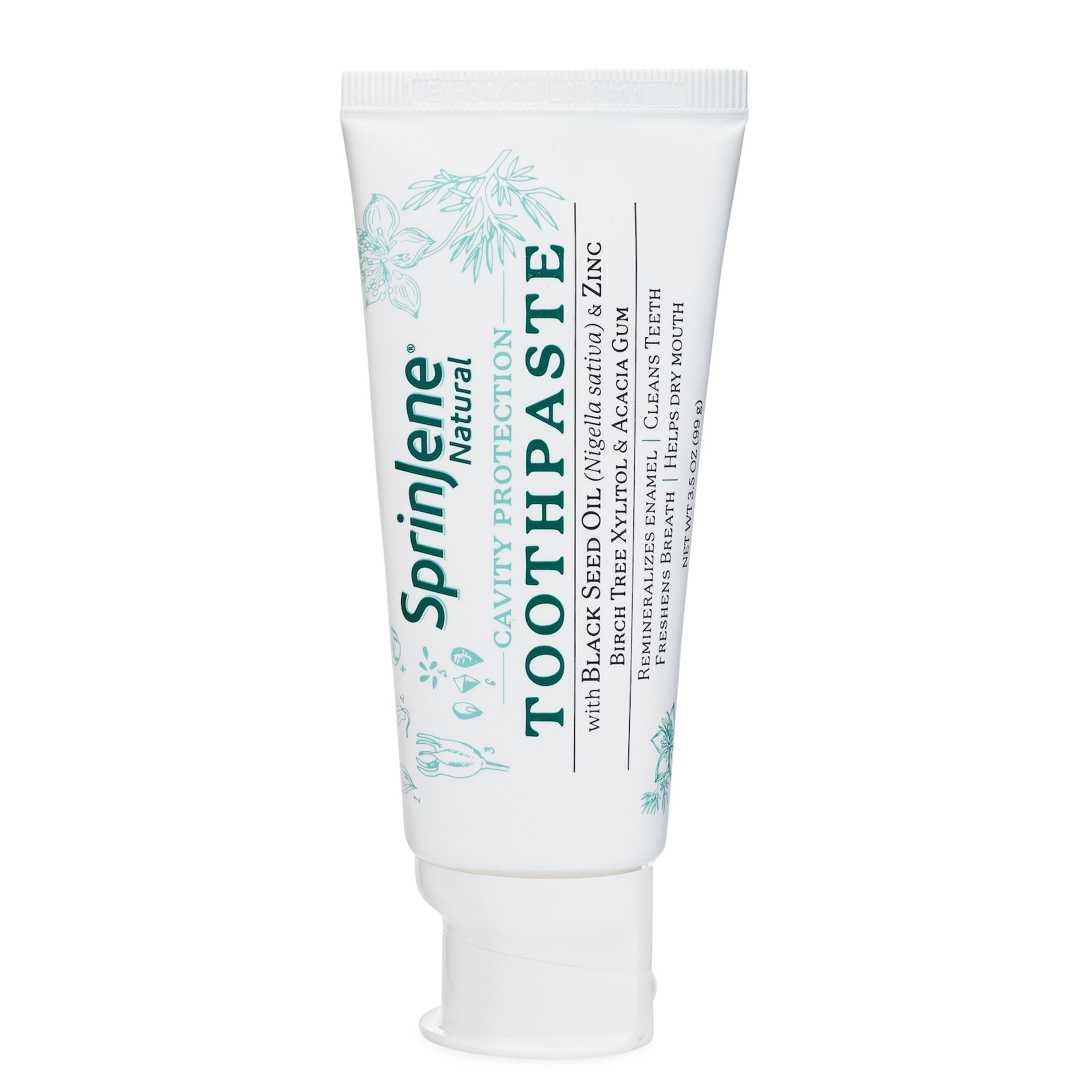 SprinJene Natural® Cavity Protection Toothpaste