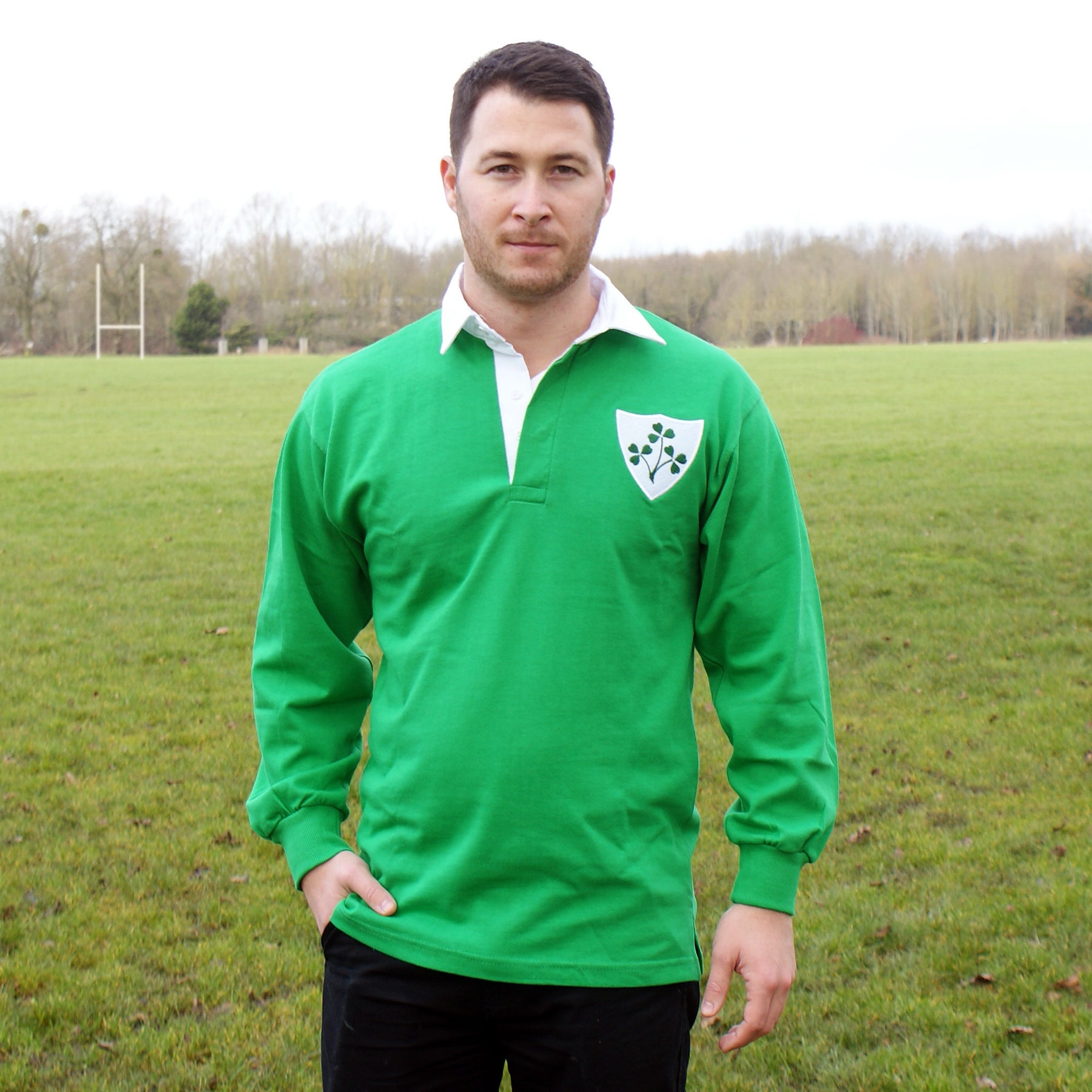 irish retro rugby jersey