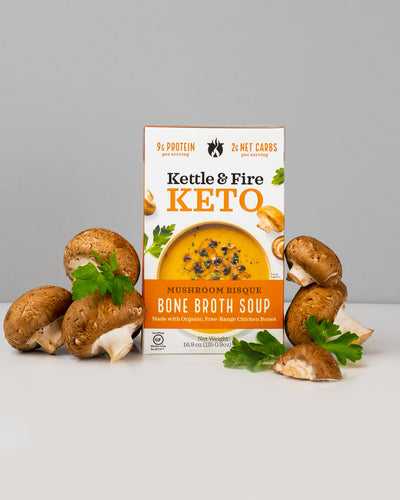 Mushroom Bisque Keto Soup - 16.9 oz