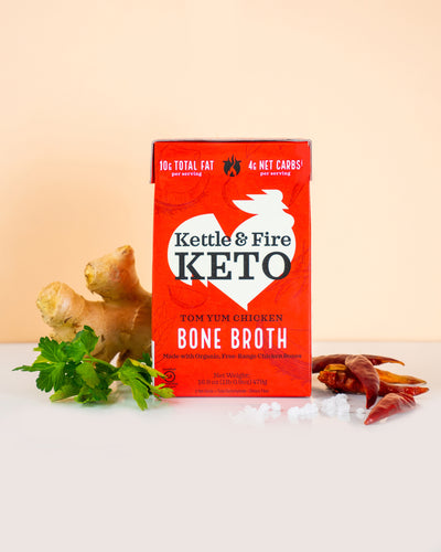 Tom Yum Chicken Keto Broth - 16.9 oz