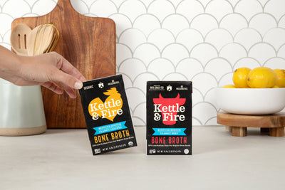 6-Pack: Beef & Chicken Reduced Sodium Bone Broth Bundle