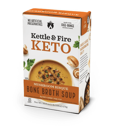 Mushroom Bisque Keto Soup - 16.9 oz