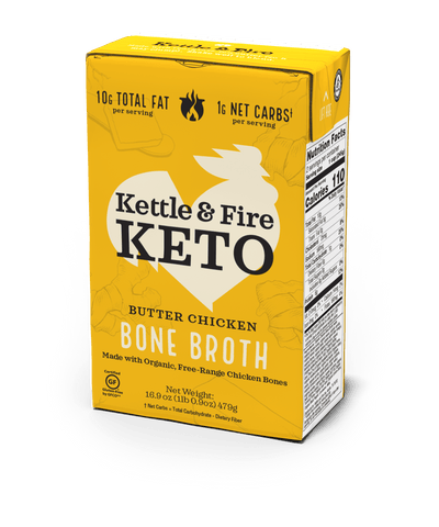 Butter Chicken Keto Broth - 16.9 oz