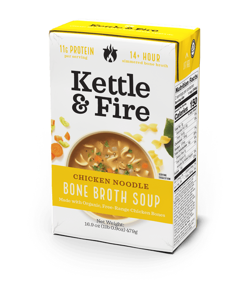 Chicken Noodle Soup made with Bone Broth – Kettle & Fire