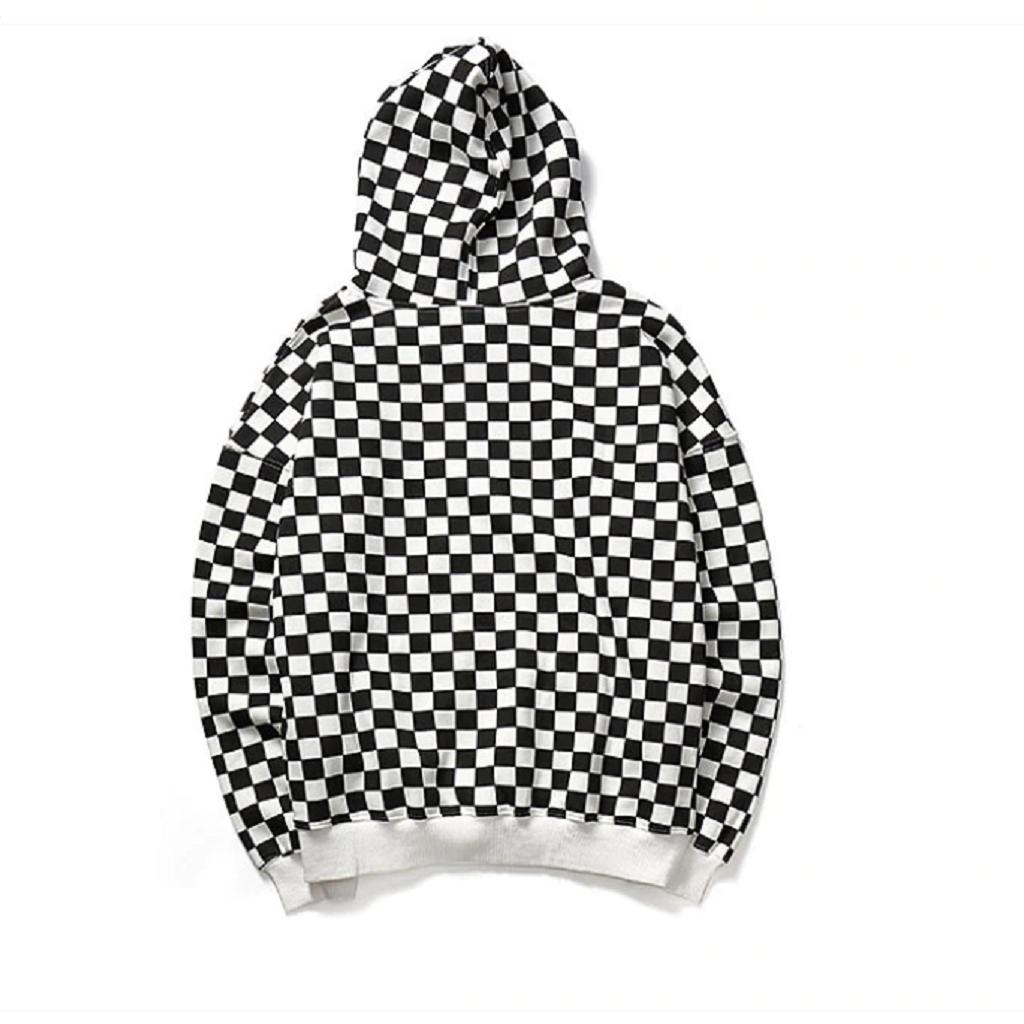 checkered hoodies