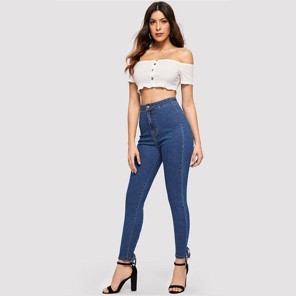 Catch Me If You Can Skinny Jeans - CrayeLabel.com