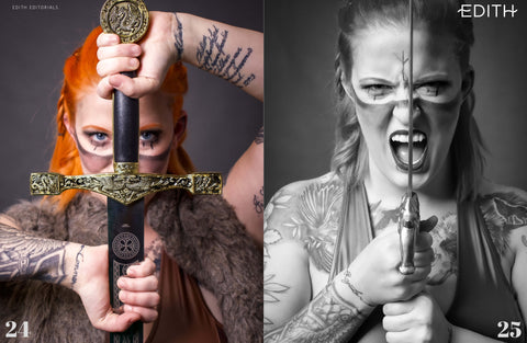 Viking warrior woman by Chris Mac on Unsplash.com