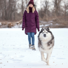 keep dogs away from frozen water
