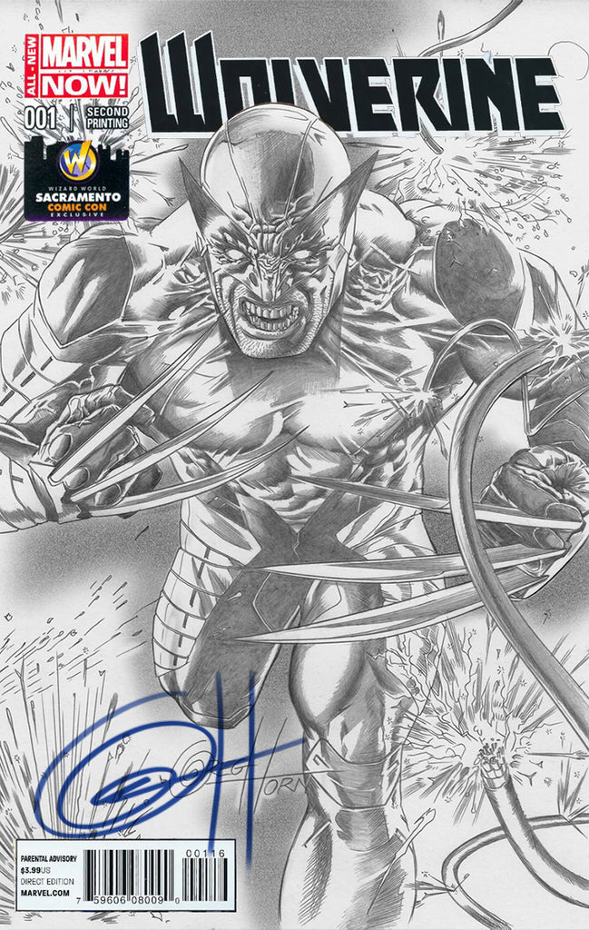 Wolverine #1 Greg Horn Variant WIZARD WORLD COMIC CON SACRAMENTO