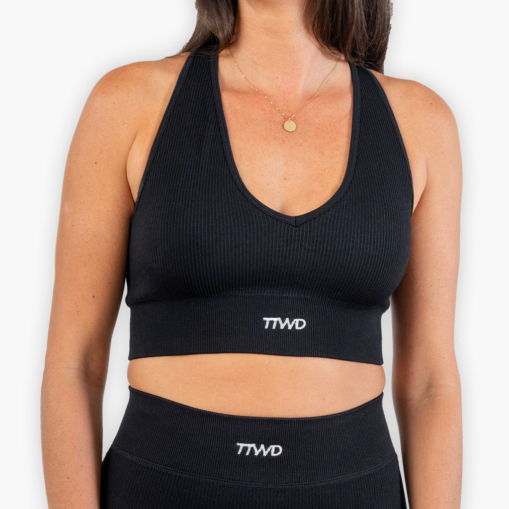 The TTWD Logo Womens Compression Shorts - Low Waist