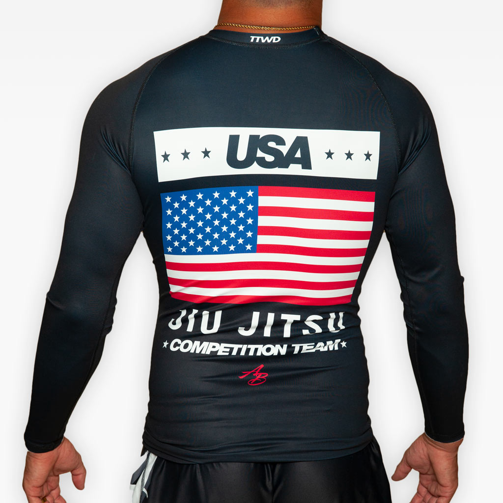 The Intercontinental Rash Guard - BRAZIL – The Arm Bar Soap Company