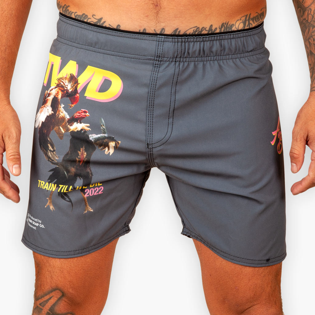 The TTWD Logo Womens Compression Shorts - Low Waist