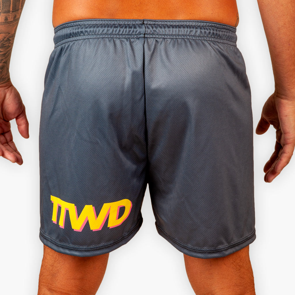 The TTWD Logo Womens Compression Shorts - Low Waist