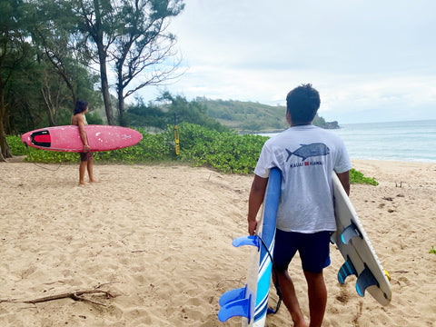 Surfing with Gyotasku Shirt