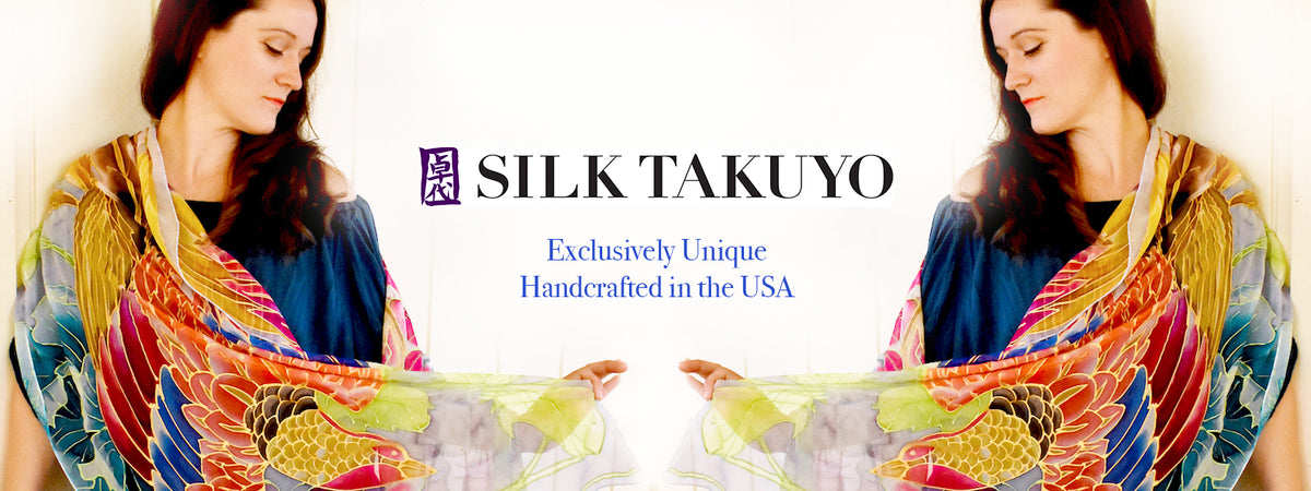Silk Takuyo | Authentic Silk Scarves Hand Painted from Hawaii USA