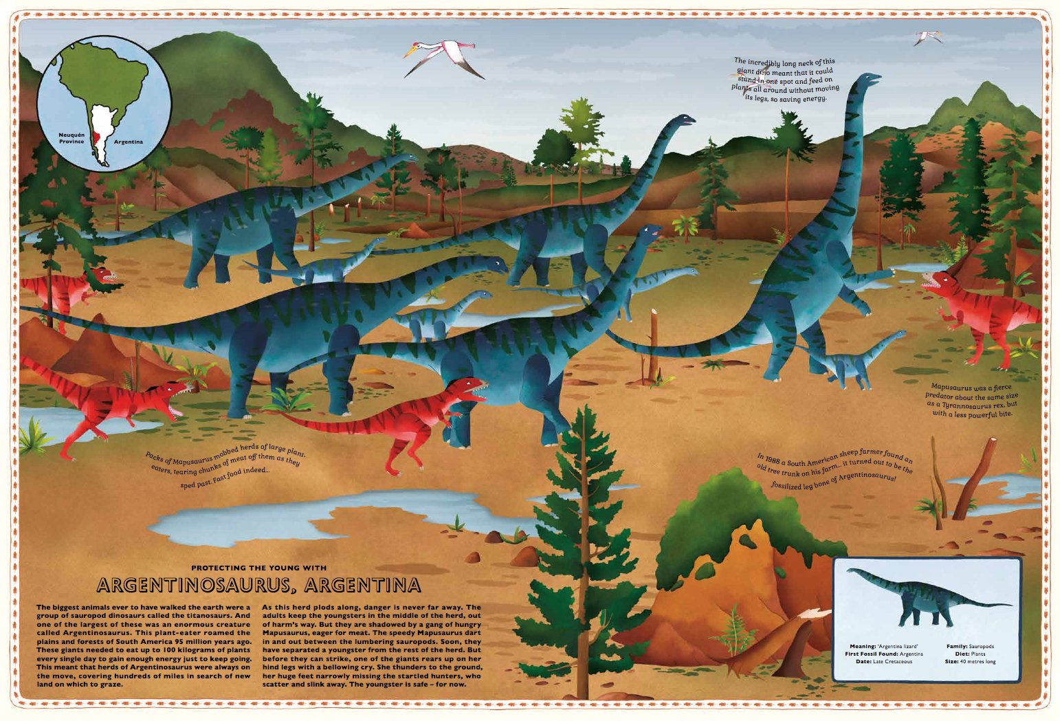 Atlas of Dinosaur Adventures: Step Into Prehistoric World